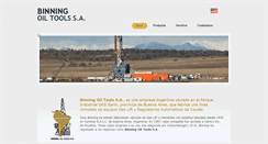 Desktop Screenshot of binning-oil-tools.com