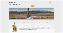 Desktop Screenshot of binning-oil-tools.com.ar